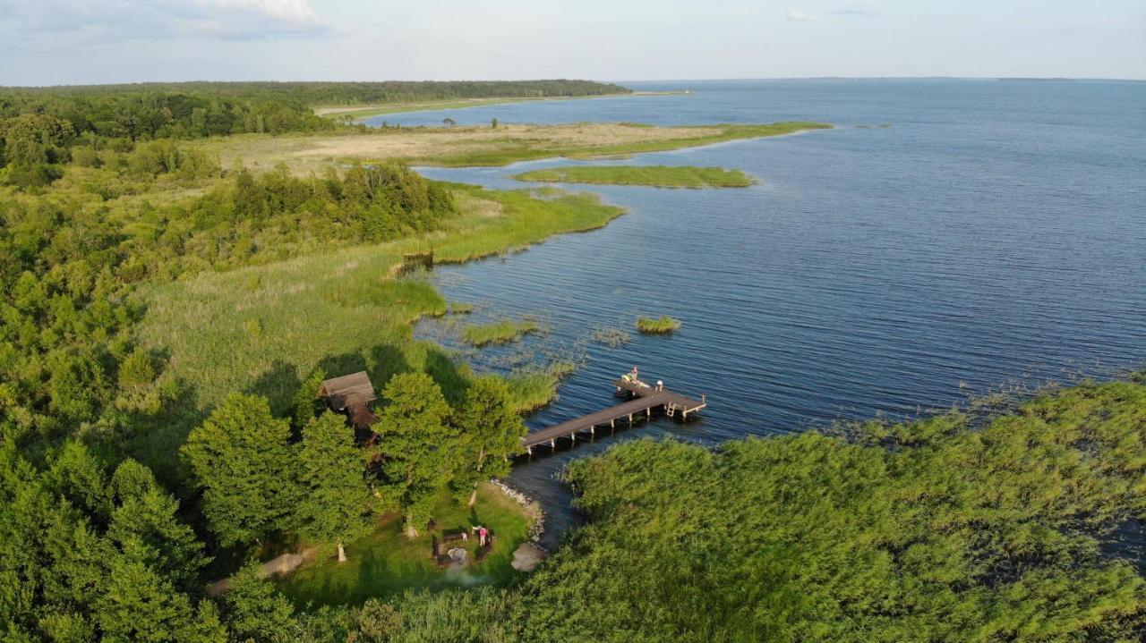 Folwark Luknajno Nad Jeziorem Sniardwy Gospoda Dziedzictwo Kulinarne Warmia-Mazury Mikołajki Esterno foto