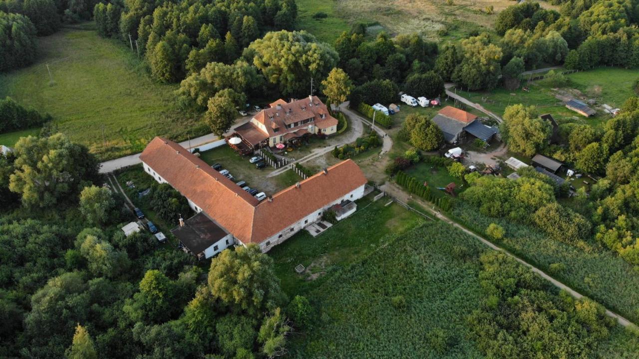 Folwark Luknajno Nad Jeziorem Sniardwy Gospoda Dziedzictwo Kulinarne Warmia-Mazury Mikołajki Esterno foto