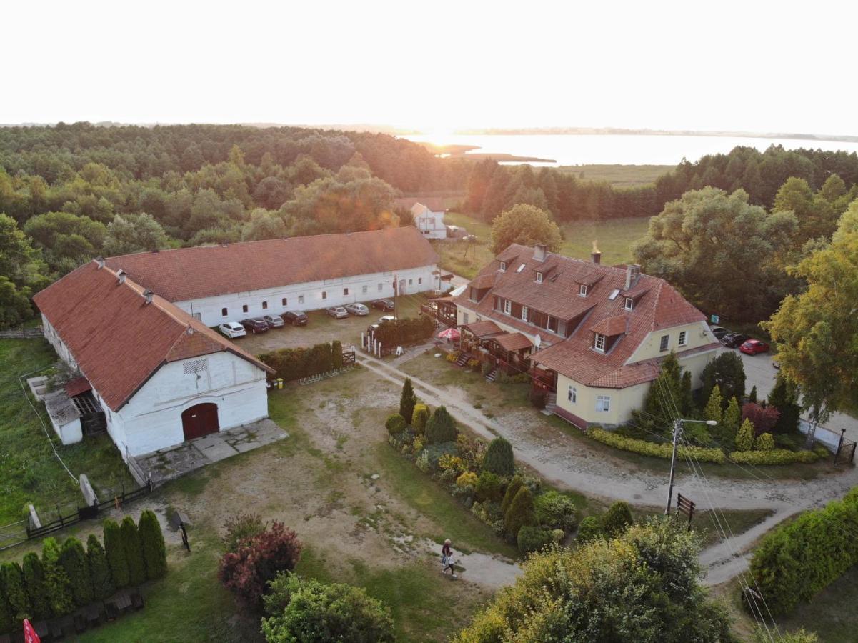 Folwark Luknajno Nad Jeziorem Sniardwy Gospoda Dziedzictwo Kulinarne Warmia-Mazury Mikołajki Esterno foto