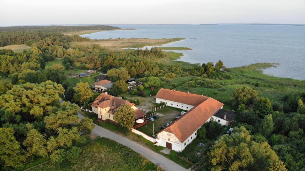 Folwark Luknajno Nad Jeziorem Sniardwy Gospoda Dziedzictwo Kulinarne Warmia-Mazury Mikołajki Esterno foto